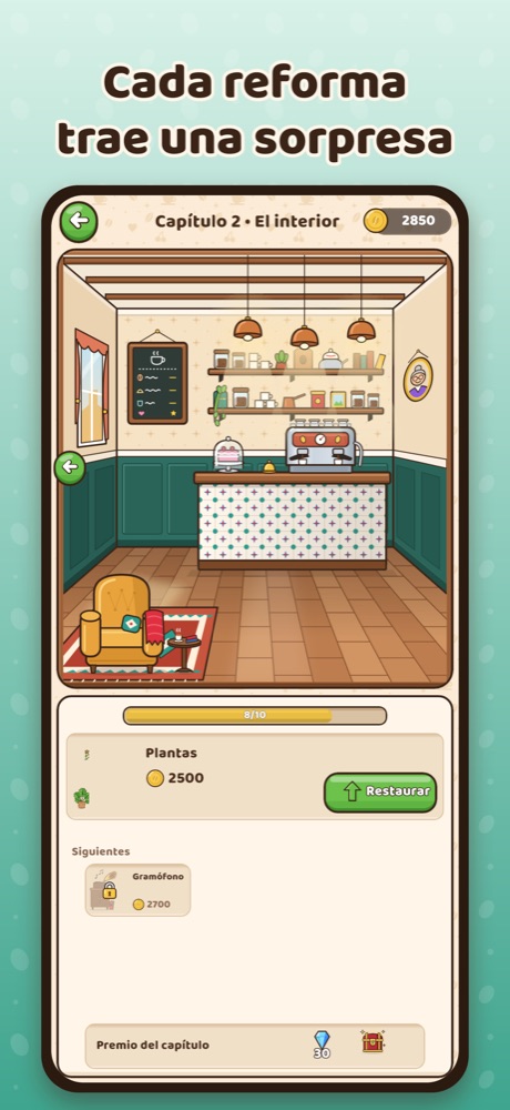 Pantalla de juego de Telve 4