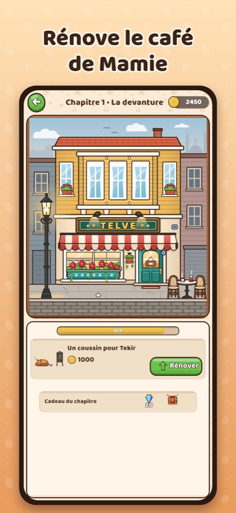 Écran de jeu de Telve 2