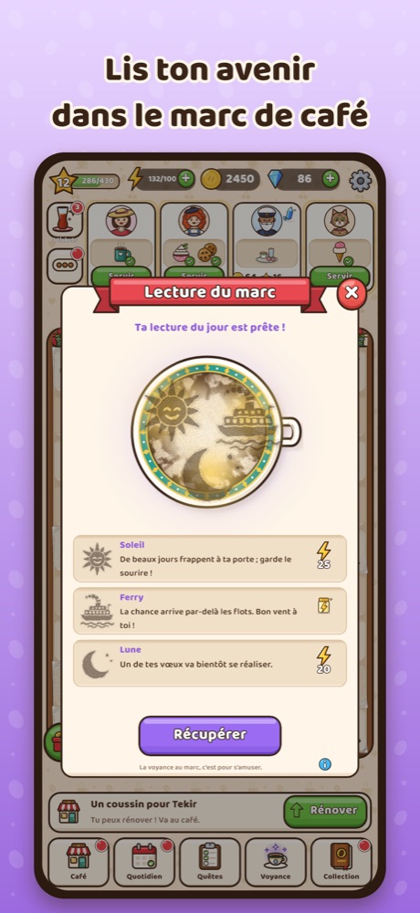 Écran de jeu de Telve 3