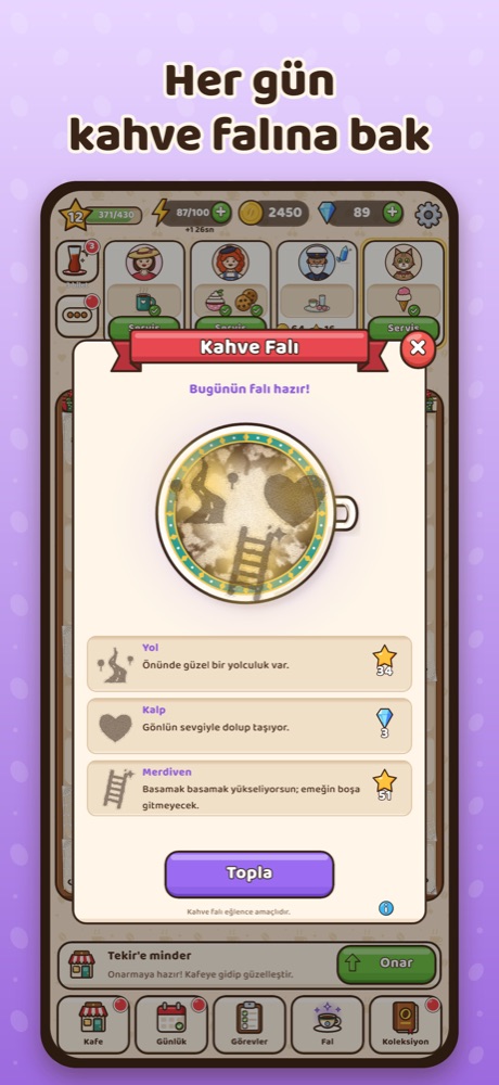Telve oyun ekranı 3